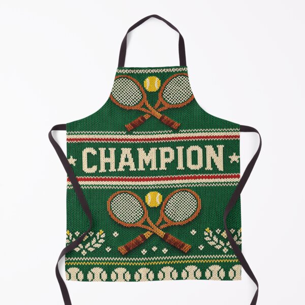 Item preview, Tennis Champion – Sporty knit pattern design in green designed and sold by Mauswohn.