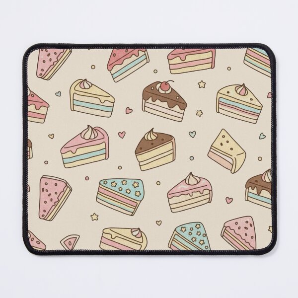 Item preview, Sweet Kawaii Cake Slices Colorful Dessert Pattern designed and sold by Tidarat-27.