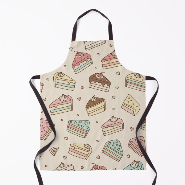 Item preview, Sweet Kawaii Cake Slices Colorful Dessert Pattern designed and sold by Tidarat-27.