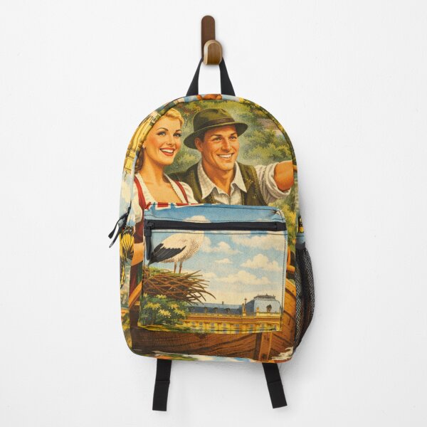 Item preview, Holidays in Brandenburg – Nostalgic Vintage Travel Poster designed and sold by Mauswohn.