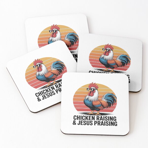 Item preview, Womens Chicken Raising & Jesus Praising For Men Women  designed and sold by DigitaldeligArt.