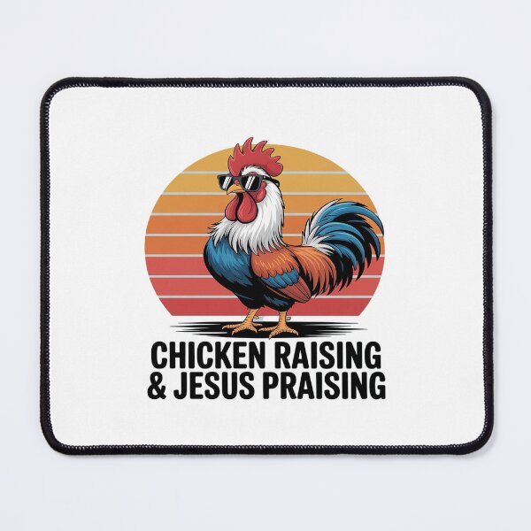 Item preview, Womens Chicken Raising & Jesus Praising For Men Women  designed and sold by DigitaldeligArt.