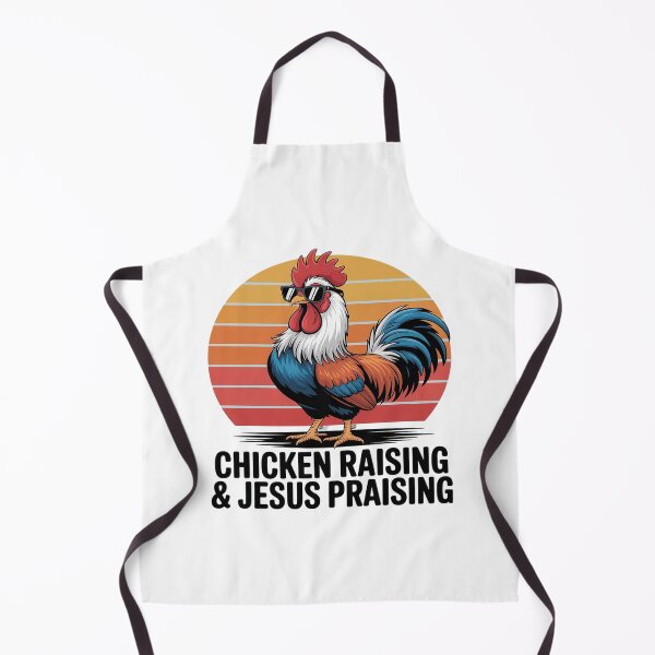 Item preview, Womens Chicken Raising & Jesus Praising For Men Women designed and sold by DigitaldeligArt.