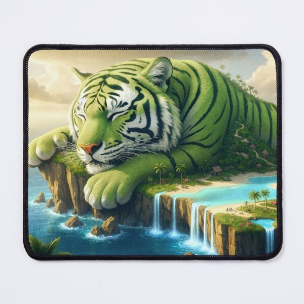 Item preview, Gigantic Sleeping Tiger - Digital Art designed and sold by Gabi.Media.