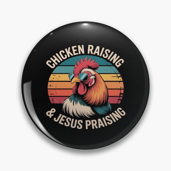Item preview, Womens Chicken Raising & Jesus Praising Men Women  designed and sold by DigitaldeligArt.
