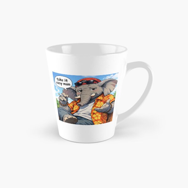 Item preview, #TAKE IT EASY MAN elephant designed and sold by TIPOTENIOS.