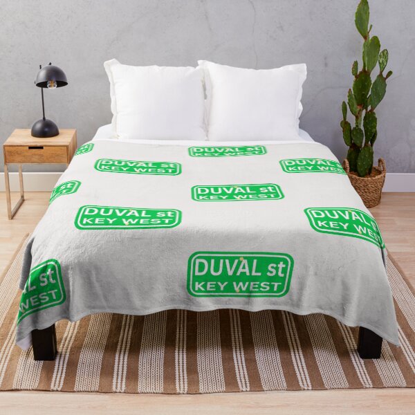 Item preview, Key West Duval Street Sign Family vacation souvenir Florida designed and sold by erozzz.