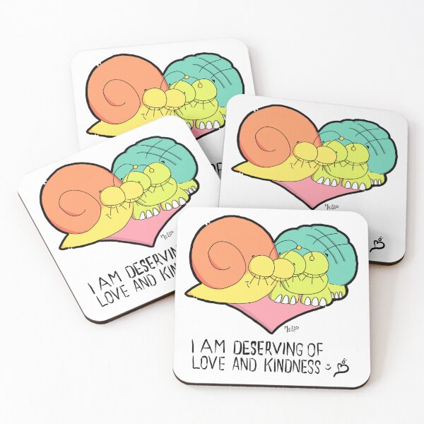 Item preview, I am Deserving of Love designed and sold by Slow-Steady.