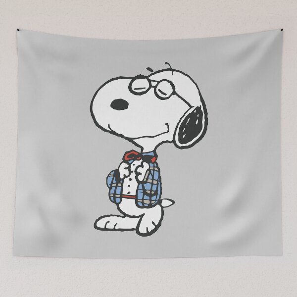 Item preview, classic cartoon smarty pants professor snoopy designed and sold by jaqebistyrli.