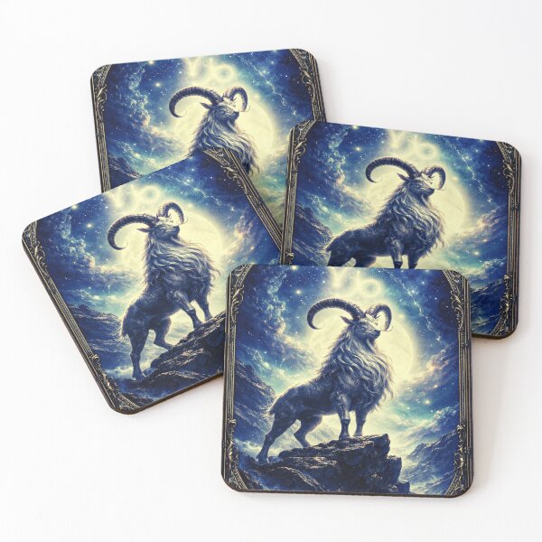 Item preview, A mystical zodiac sign of Capricorn designed and sold by livingyourway.