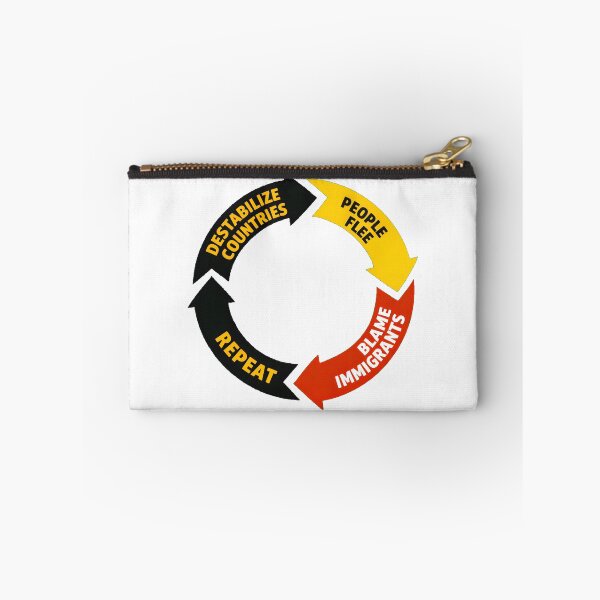 Item preview, Destabilize Countries, Blame Immigrants – Policy Cycle Design designed and sold by ys96.