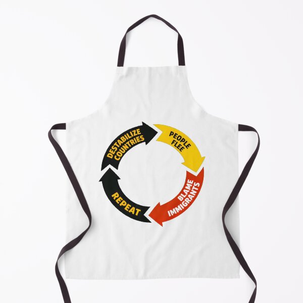 Item preview, Destabilize Countries, Blame Immigrants – Policy Cycle Design designed and sold by ys96.