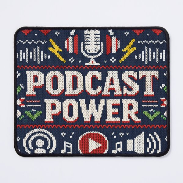 Item preview, Podcast Power – Creative knitting pattern design for podcasters designed and sold by Mauswohn.