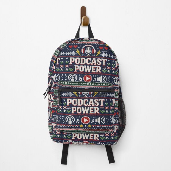 Item preview, Podcast Power – Creative knitting pattern design for podcasters designed and sold by Mauswohn.
