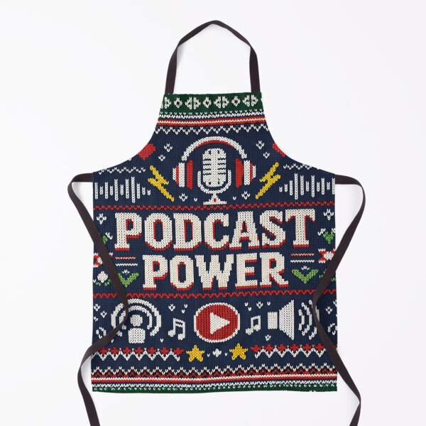 Item preview, Podcast Power – Creative knitting pattern design for podcasters designed and sold by Mauswohn.