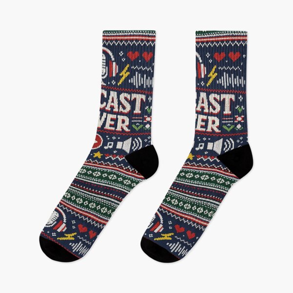 Item preview, Podcast Power – Creative knitting pattern design for podcasters designed and sold by Mauswohn.