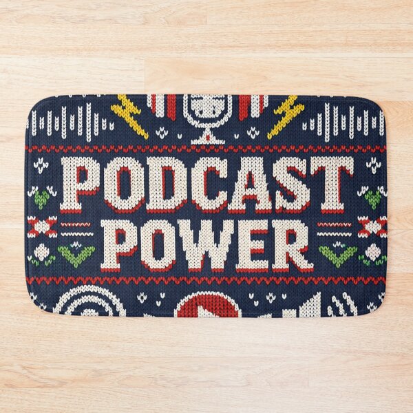 Item preview, Podcast Power – Creative knitting pattern design for podcasters designed and sold by Mauswohn.