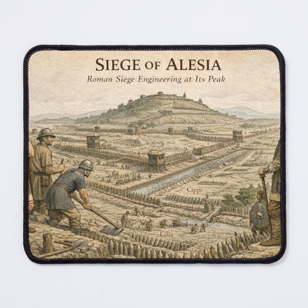Item preview, Roman Siege of Alesia Engineering designed and sold by Retr0Tshirts.