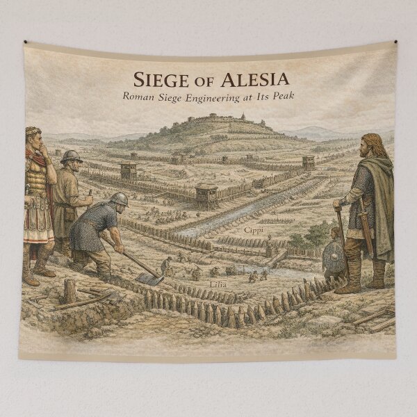 Item preview, Roman Siege of Alesia Engineering designed and sold by Retr0Tshirts.