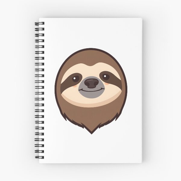 Item preview, Cute Cartoon Sloth Sticker designed and sold by Kavya Art.