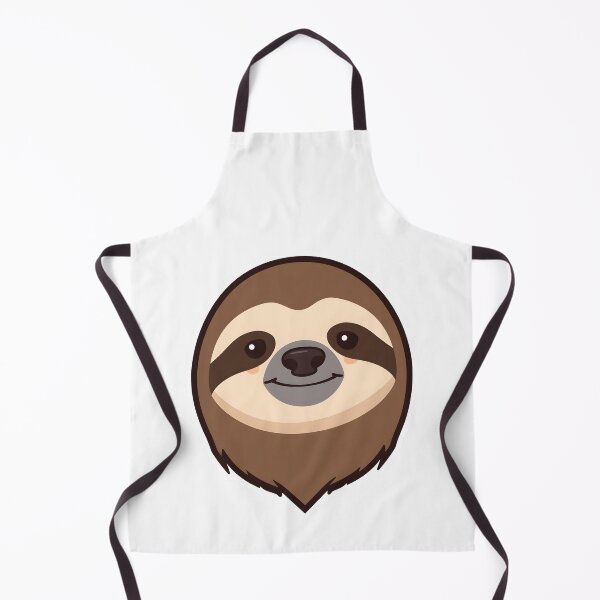 Item preview, Cute Cartoon Sloth Sticker designed and sold by Kavya Art.