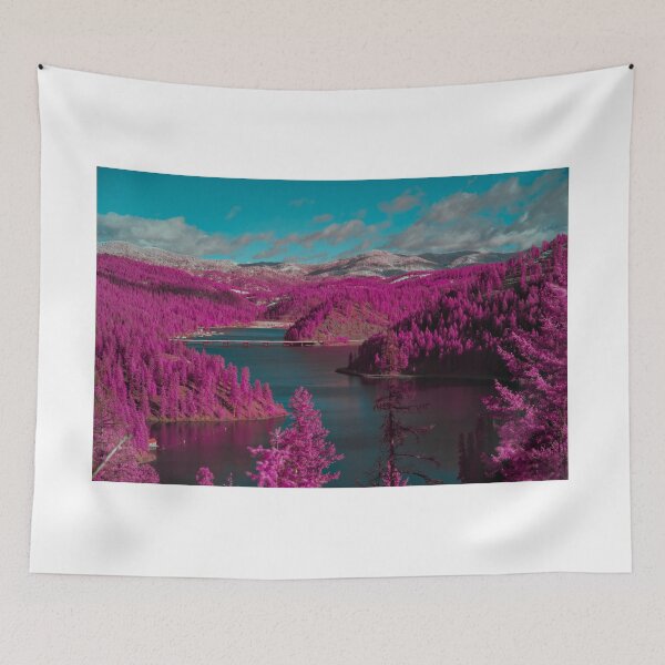Item preview, Infrared photo of lake Coeur d’Alene designed and sold by Cblifeisgood.