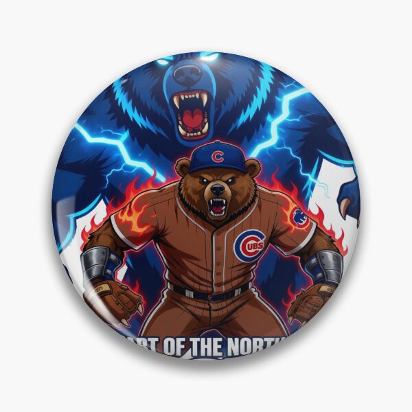Item preview, Furious Bear Baseball Mascot Design | Chicago Cubs Strong designed and sold by Pandora´s Box.