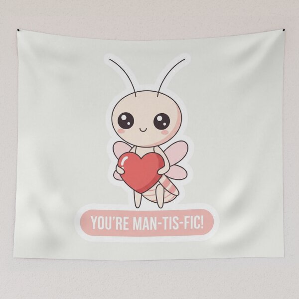 Item preview, Kawaii Pink Ladybug Ladybug-ly Loved Valentine Minimalist Sticker designed and sold by arup7980.