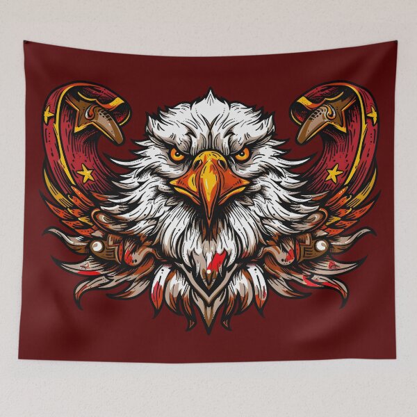 Item preview, Majestic Patriotic Eagle Illustration designed and sold by SyberGen.