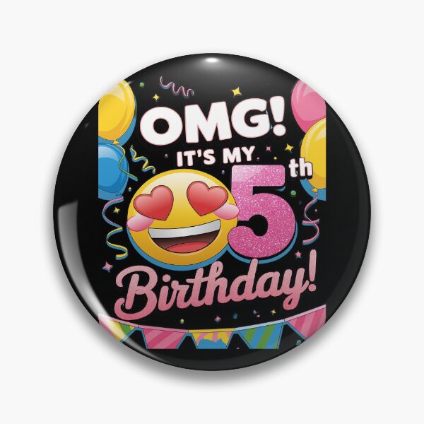 Item preview, 5 Years Old Unicorn Flossing 5th Birthday Girl Unicorn Party  designed and sold by DigitaldeligArt.