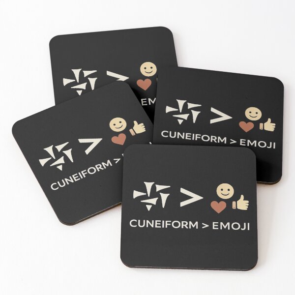 Item preview, Cuneiform Is Better Than Emojis designed and sold by Retr0Tshirts.
