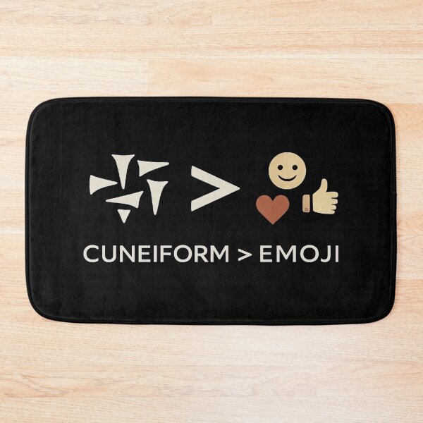 Item preview, Cuneiform Is Better Than Emojis designed and sold by Retr0Tshirts.