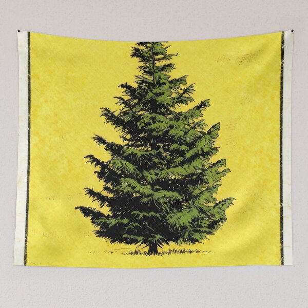 Item preview, Oyamel Fir Sacred Fir Mexican Loteria Card designed and sold by ConcienciaEco.