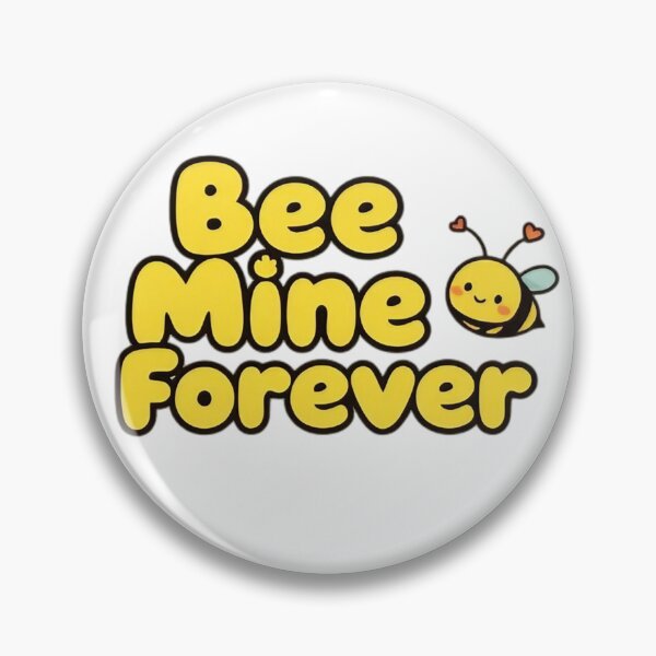 Item preview, Bee Mine Forever Cute Bee Valentine Design designed and sold by NRcollections24.
