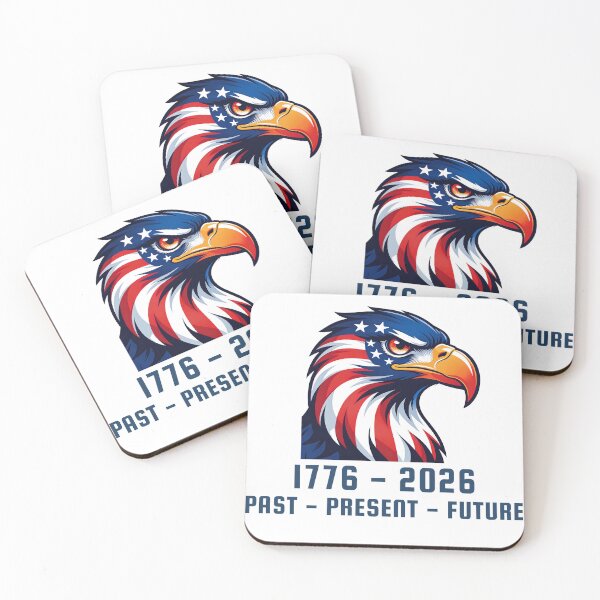 Item preview, Past – Present – Future Eagle – 1776-2026 250th of America, 250 anniversary tee designed and sold by digitalbitcraft.