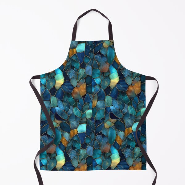 Item preview, Transformative Teal Pattern Collection – 2026 Color Trend, Modern Concentric Art Nouveau Circles designed and sold by Ewa Miller.
