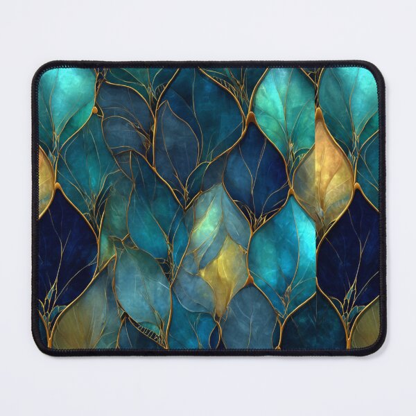 Item preview, Transformative Teal Pattern Collection – 2026 Color Trend, Modern Concentric Art Nouveau Circles designed and sold by Ewa Miller.