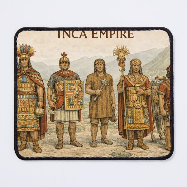 Item preview, Inca Empire Ancient Civilization Art designed and sold by Retr0Tshirts.