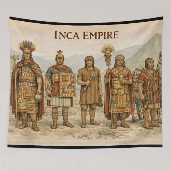 Item preview, Arte de la civilización antigua del Imperio Inca designed and sold by Retr0Tshirts.