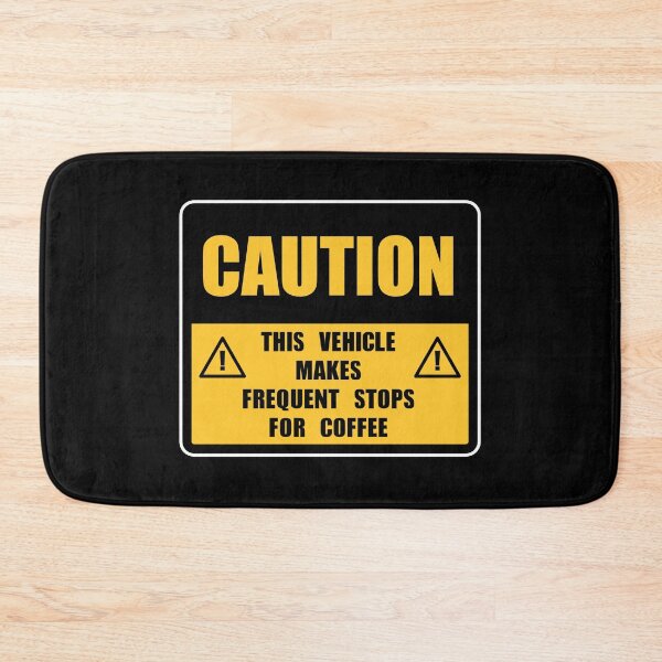Item preview, Caution! Frequent Coffee stops designed and sold by VaniTee Fair.
