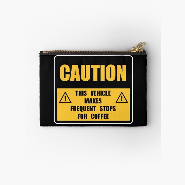 Item preview, Caution! Frequent Coffee stops designed and sold by VaniTee Fair.