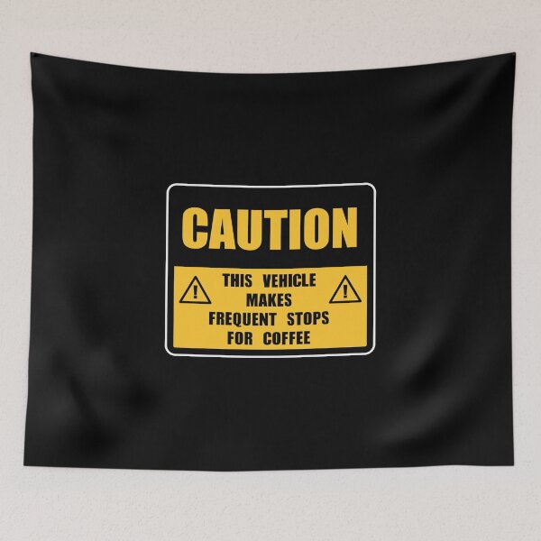 Item preview, Caution! Frequent Coffee stops designed and sold by VaniTee Fair.