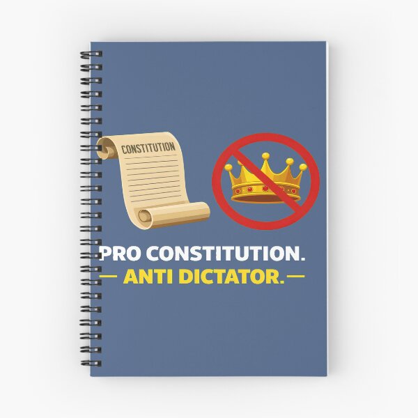 Item preview, Pro Constitution, Anti Dictator – Democratic Values Design designed and sold by ys96.