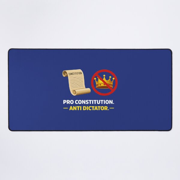 Item preview, Pro Constitution, Anti Dictator – Democratic Values Design designed and sold by ys96.