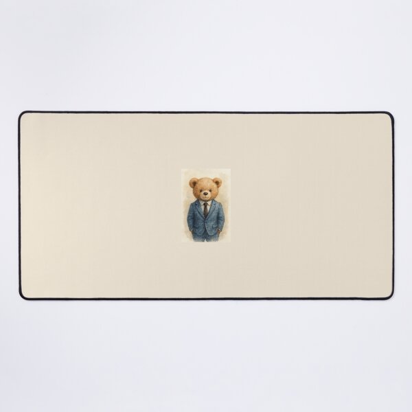 Item preview, Gentleman Teddy Bear Watercolor Art designed and sold by digitalcreati0n.