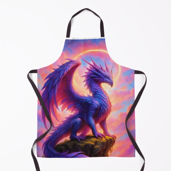 Artikelvorschau, Himmlischer Aurora-Drache – Mythische Fantasy Wächterkunst entworfen und verkauft von DrakariArt.