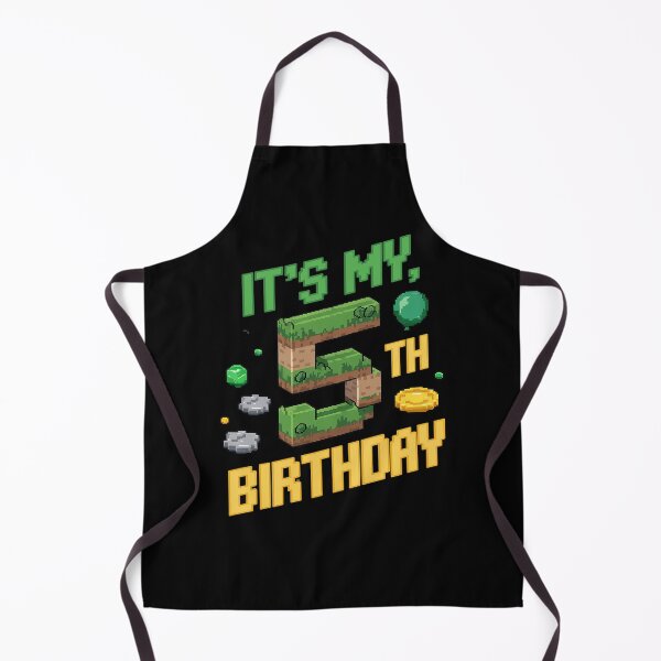 Item preview, Birthday Boy It's My 5th Birthday Gamer Pixel Number designed and sold by DigitaldeligArt.