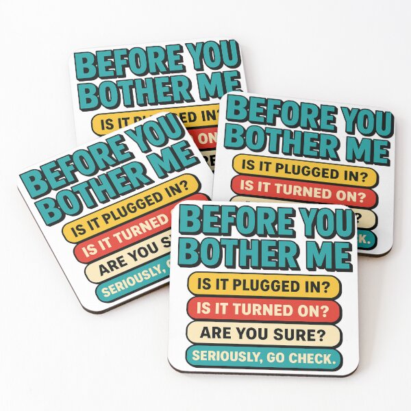 Item preview, Funny Tech Support - Before You Bother Me designed and sold by ZBIFBOUETLA.