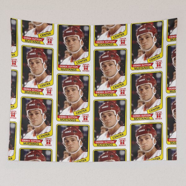 Item preview, Derek Sutton Hockey Card - Youngblood Movie designed and sold by darklordpug.