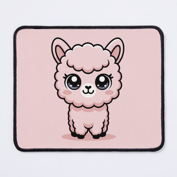 Item preview, Cute Black Alpaca Kawaii Cartoon – Adorable Llama Character Illustration designed and sold by Royalsticker.
